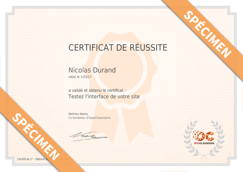 Jazel Web Agency | certificat JLMS certificat JLMS